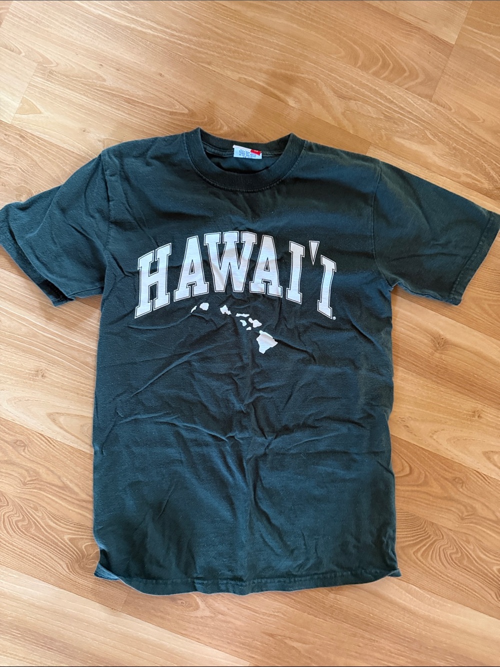Hawai'i Graphic Tee - Black Crewneck